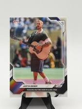 Justin Bieber World Cup Halftime Show Topps NOW 2026 Card JB01. NM