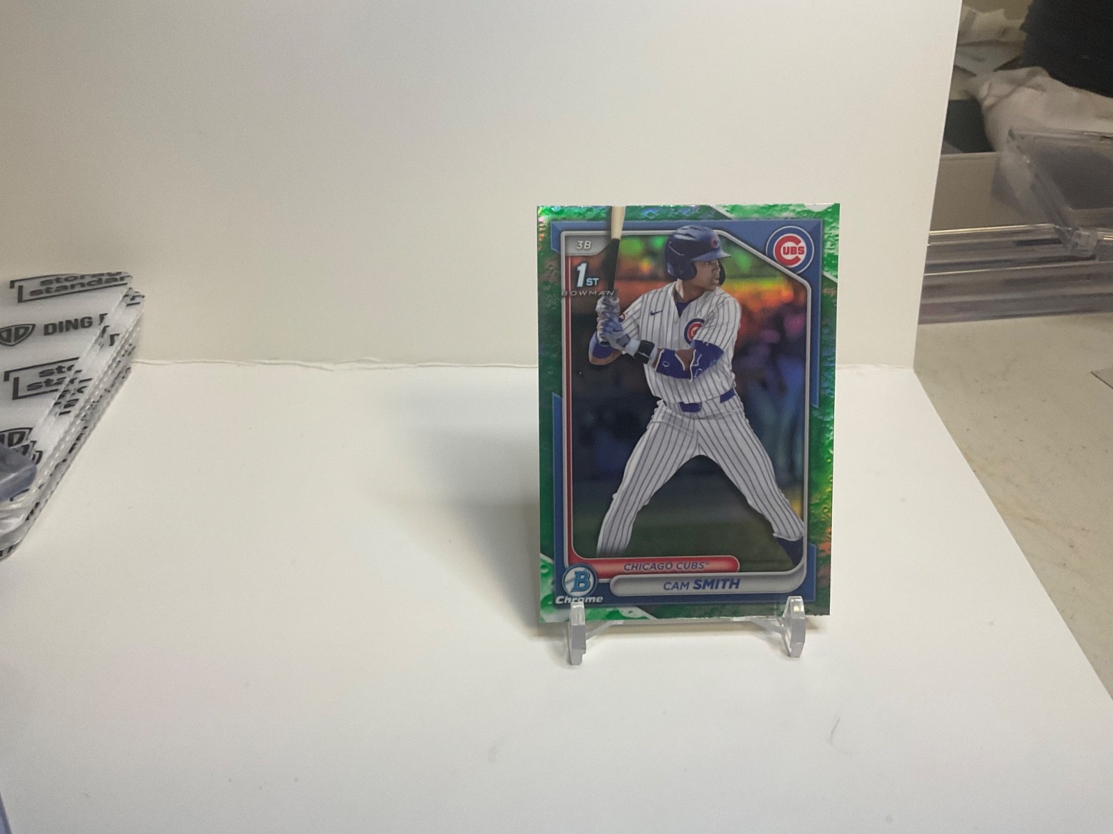 2024 Bowman Draft - Chrome Cam Smith #BDC-67 Lunar Glow Refractor (RC)