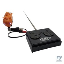 Carson 500707117 - XS Deep Sea Dragon 100%RTR(orange) , Ferngesteuertes Boot, RC