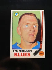 RED BERENSON 1969-70 Topps #20 St. Louis Blues