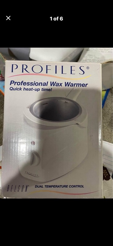 Profiles Wax Warmer, EW Strips & GiGi Spatulas Set, 100 Pack