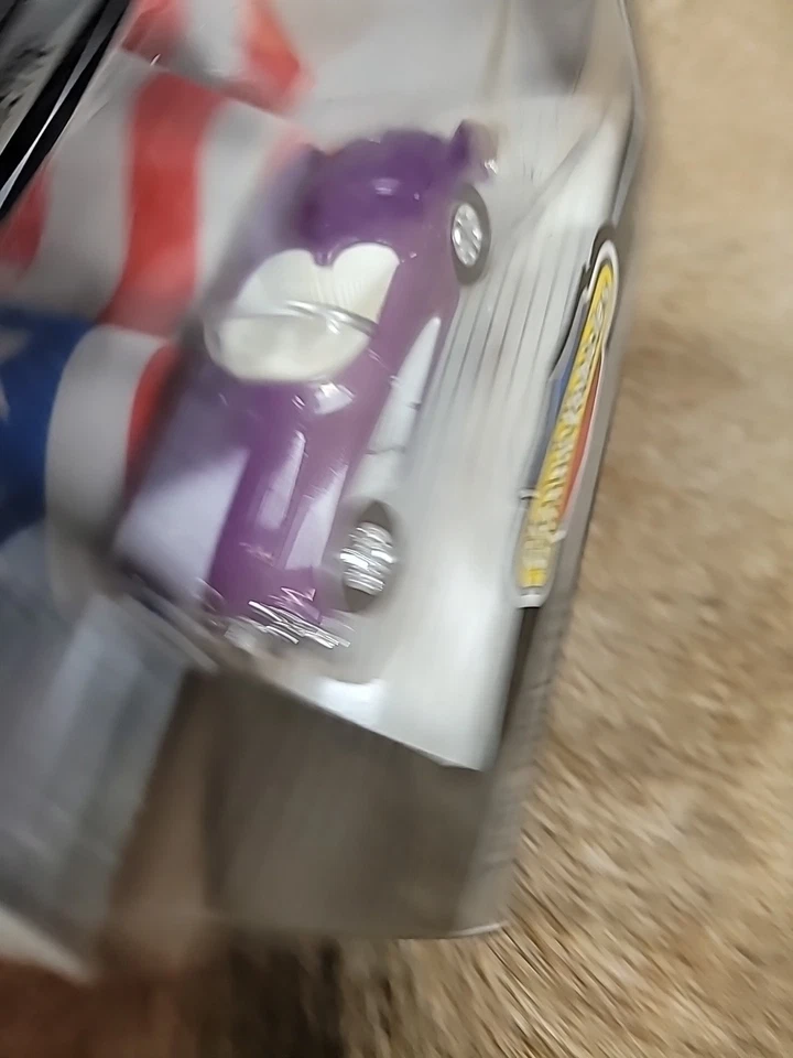 Chevrolet Corvette 1989 ERTL 1/43 1960 vehículos clásicos, púrpura NUEVO Foto 3 de 4