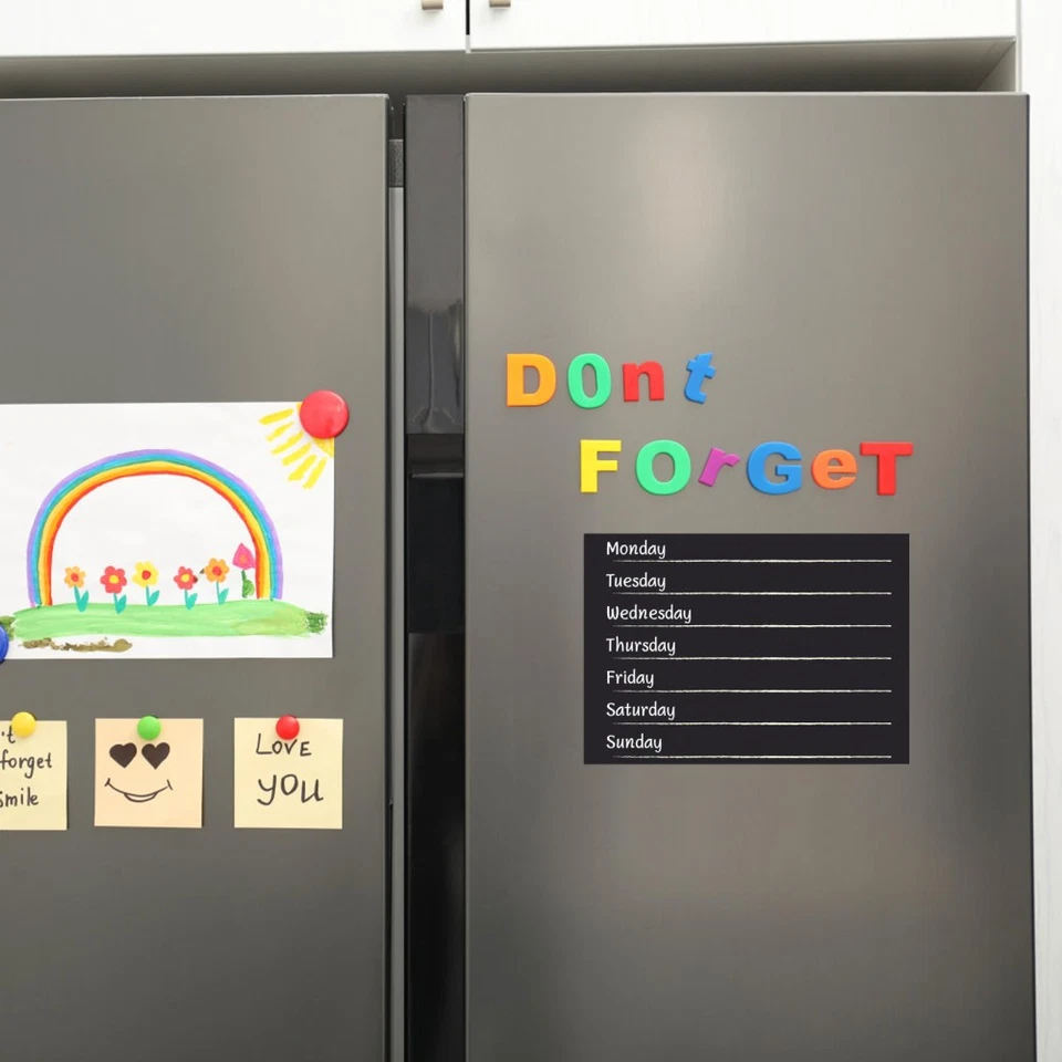  4pcs 20x30cm A4 Removable Chalkboard Wall Sticker Blackboard Decal Chalk Board - Image 4 of 4