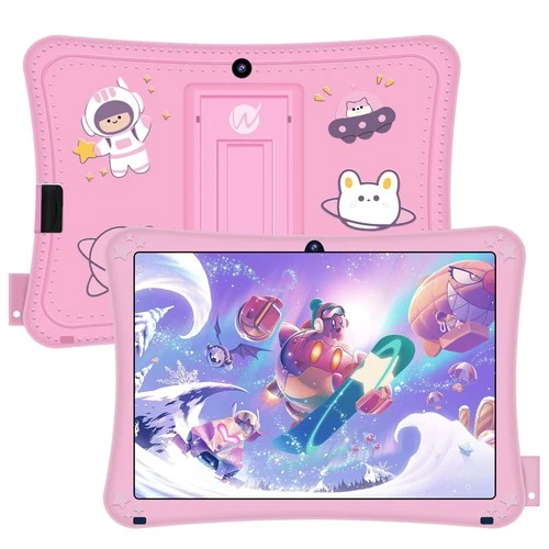 PRITOM 7 inch Kids Tablet PC Android Education 32GB Pad Dual Camera Quad Core