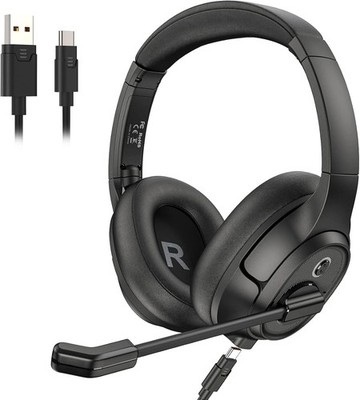 EKSA H2 USB Headset mit Mikrofon für PC Laptop mit Noise Cancelling