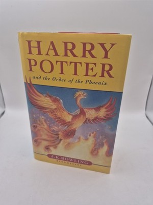 First Edition Harry Potter Order Of The Phoenix Misprints 766 Page Hardback- 3