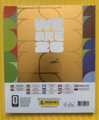 Official Panini FIFA World Cup 2026 Gold Hardback Edition Sticker