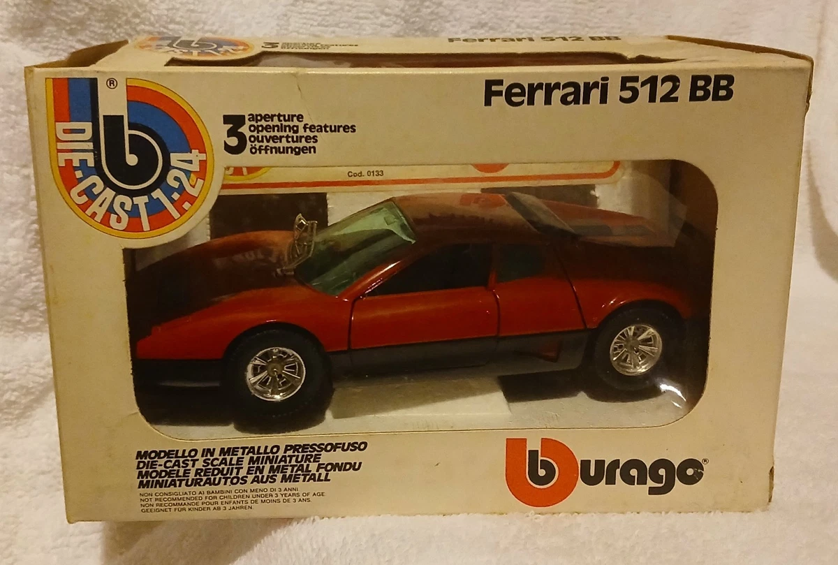Bburago Ferrari 1:24 Vintage Manufacture Diecast Cars, Trucks