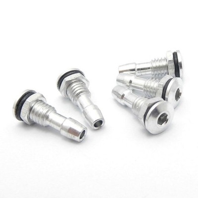 Für RC Boot Zubehör 5 Stück Wasserauslass Entwässerungsdüsen Aluminiumlegierung