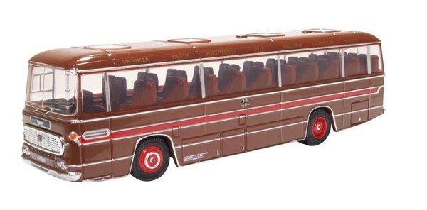 Oxford Diecast, Bus Duple Commander Mkii - Neath And Cardiff, 1/76, OXF76DC003-image
