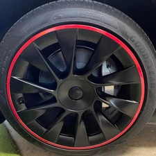 4PCS 18" 19" 20" Car Aluminum Wheel Hub Rim Protector Trim Tire Ring Guard Strip