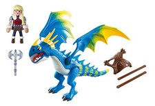 Playmobil Dragons - Set 9247 - Astrid und Strumpfeil - vollst&auml;ndig