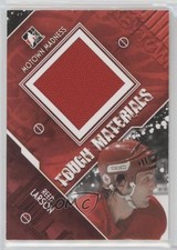 2012-13 ITG Motown Madness Tough Materials Red Reed Larson #TMA-04 2d8