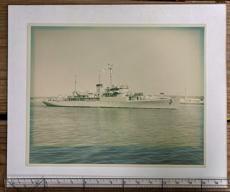 USNS JOSIAH WILLARD GIBBS (T-AGOR-1) WW2 Seaplane Tender Turned Research Vessel