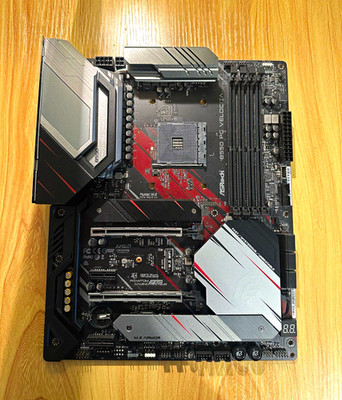 ASRock B550 PG Velocita ATX AM4 DDR4 Gaming Motherboard, 4 DIMM, M.2