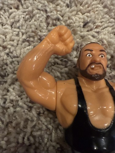 Modellino sportivo vintage WWF 1991 Luke Bushwacker Wrestling Hasbro Titan WWE - Foto 2 di 8