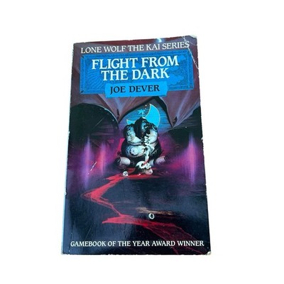 Flight from the Dark - Lone Wolf The Kai Series - Joe Dever - Red Fox Version PB