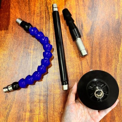 3XLR Attachment Zubehör Saugnapf Adapter Für Frau Female/Quick Connector Gerät