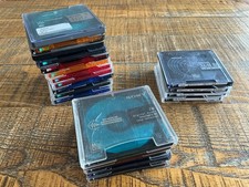 Mini Discs Bundle of 21 Used TDK SONY & MAXELL Recordable 74/80 Mins