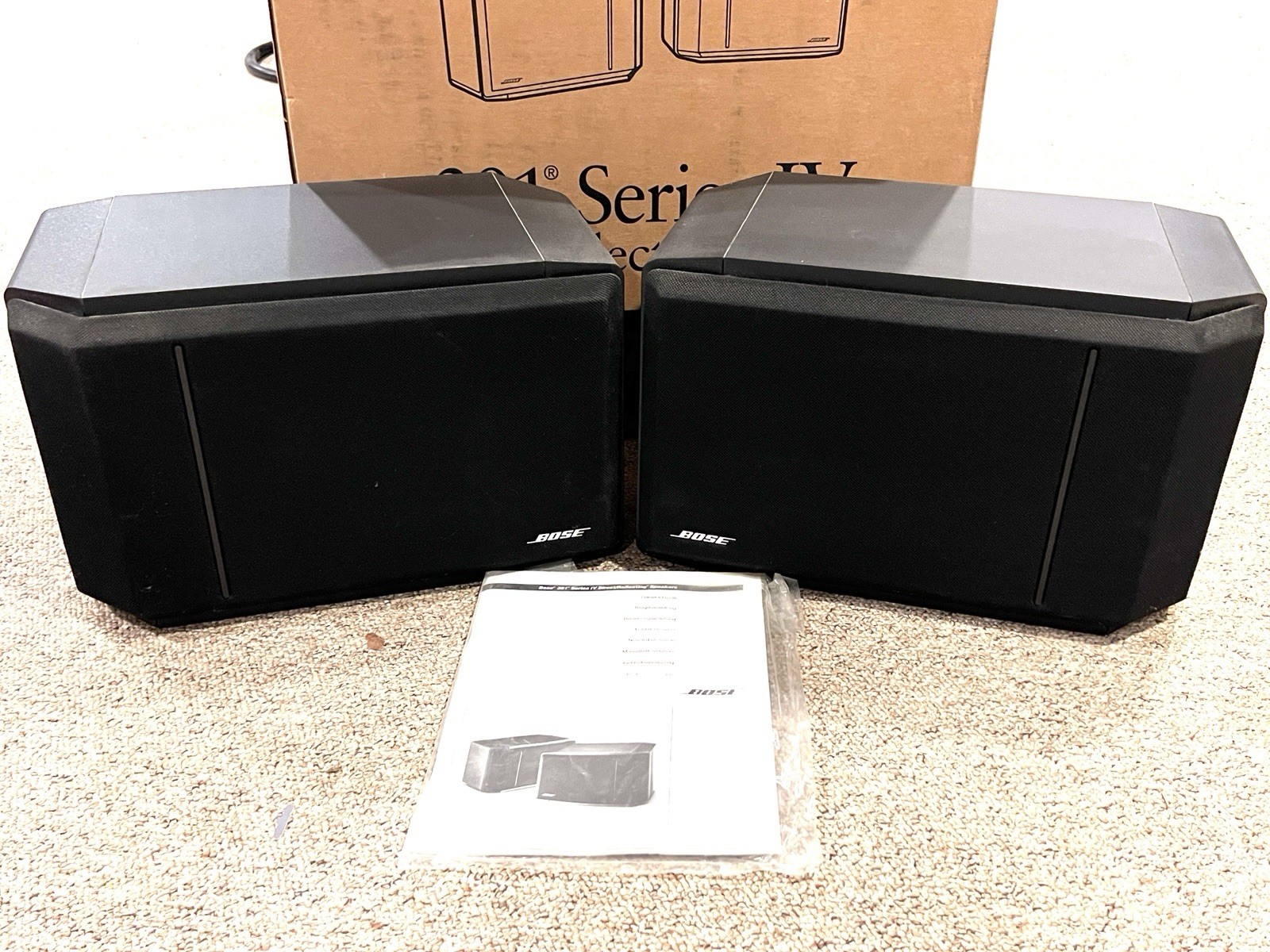 Bose 301 Series IV vintage audio equipment - eBay listing photo 4