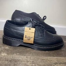 Dr Martens 5 Buchi 3989 Nero Mono Morbidi 22916001 Doc Uomo US12M 46EU Nuovo