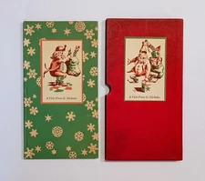 1950's A Visit from St. Nicholas by Clement C. Moore, Color Illust, Slip Case NF