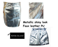 fancy dress skirt silver metallic disco party  70's 80's River Island minor flaw