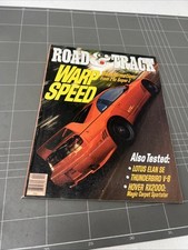 VINTAGE CAR MAGAZINE ROAD & TRACK MUSCLE CAR MOTOR RACING MANCAVE 1991 1990s