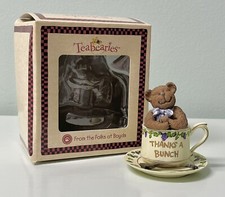 The Boyds Collection -  Gracie Teabearie   24319 Thank You Gift - Bear, Teacup