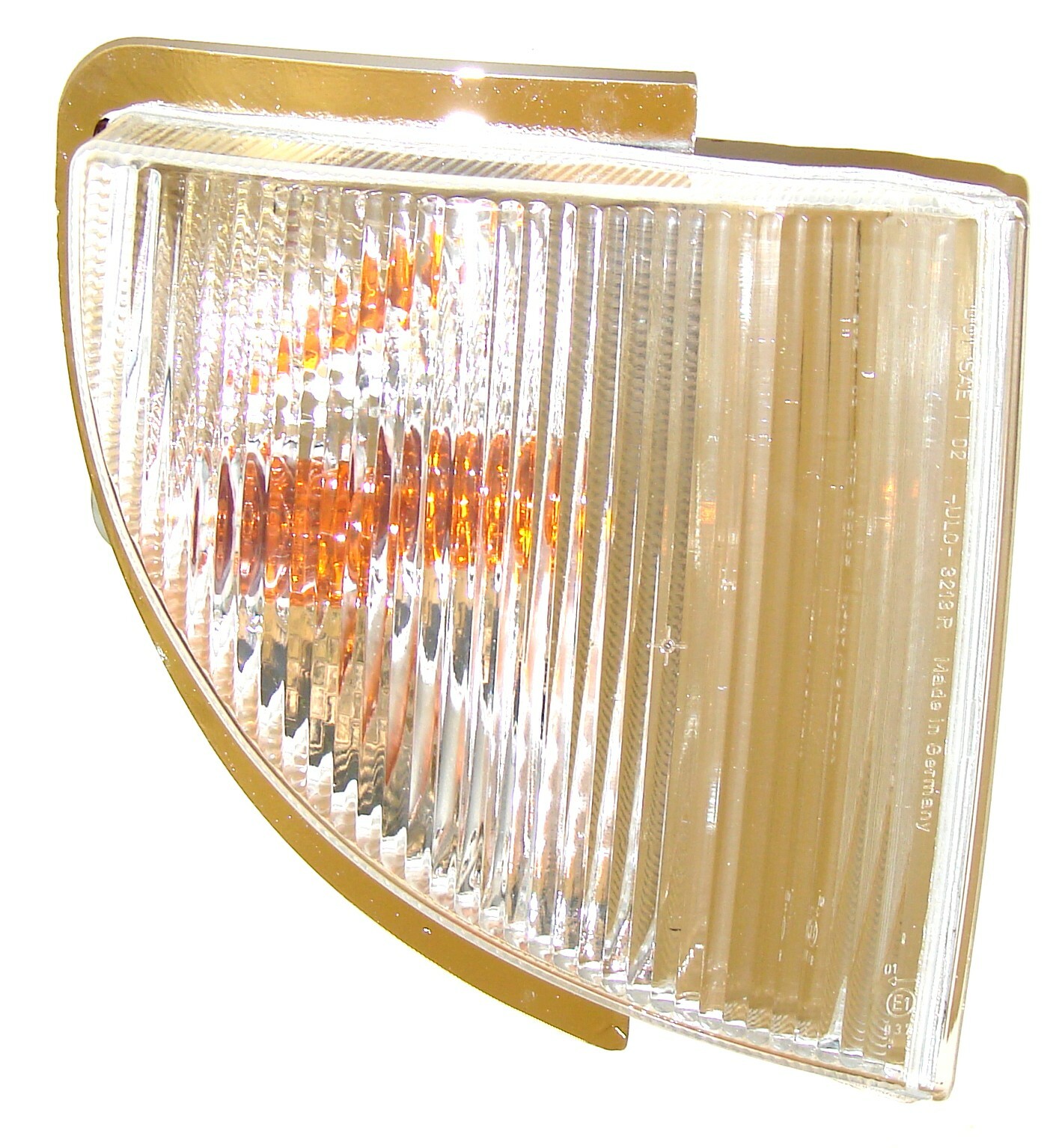 Blinkleuchte (weiß mit Leuchtmittel gelb) vorn Rechts für Mercedes  