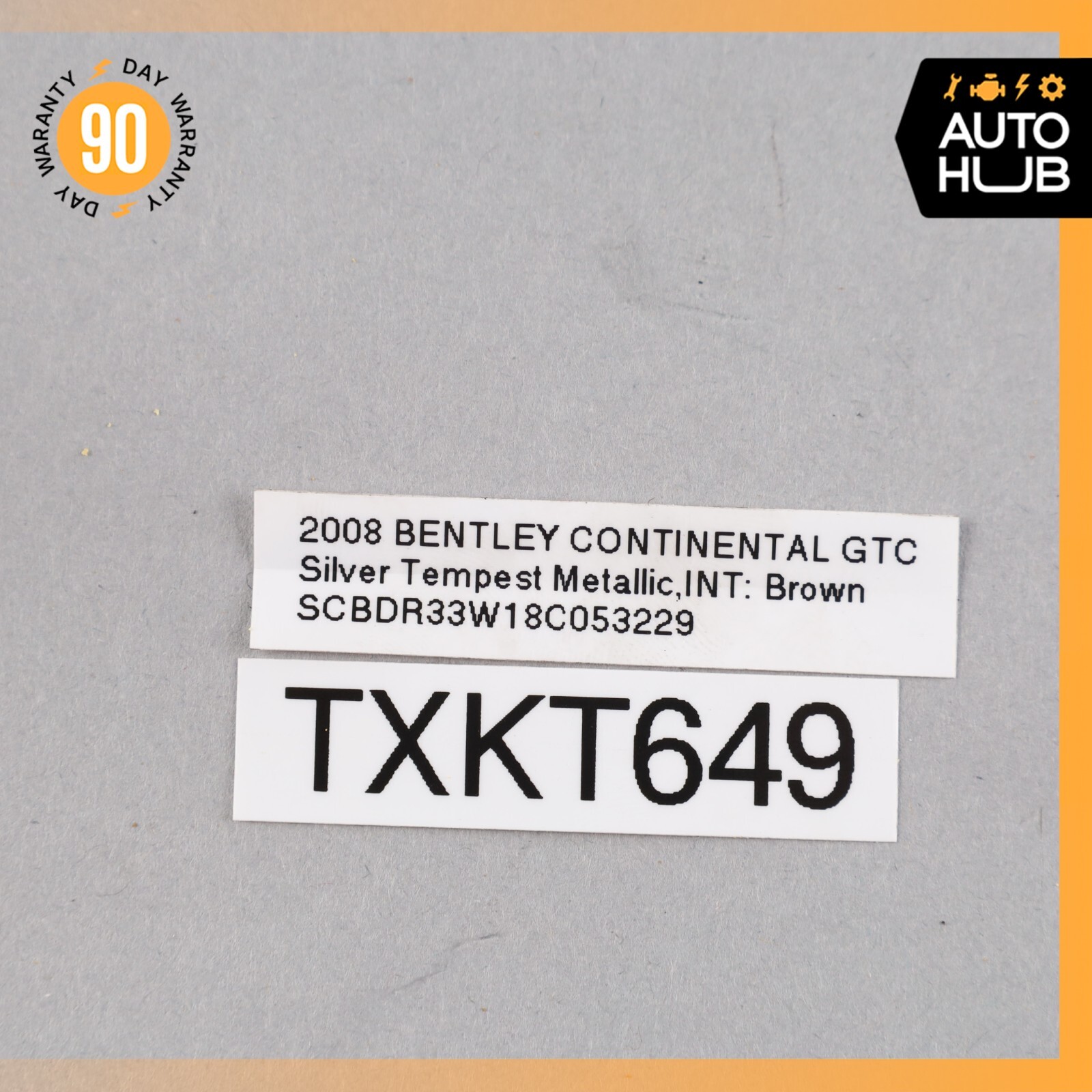 Bentley Continental GTC GT 6.0L Left Engine Oil Separator w/ Pipe OEM 46k