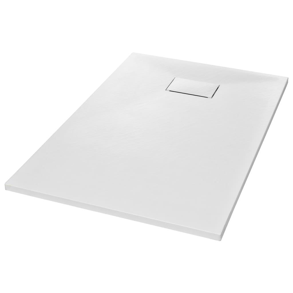 Low Threshold Shower Tray White Modern Style Non Slip Bathroom Base 120x70cm eBay
