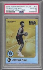 DARIUS GARLAND 2019 PANINI HOOPS PREMIUM STOCK ARRIVING NOW HOLO RC PSA 10 GEM