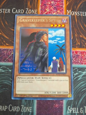 Yu-Gi-Oh! Gravekeeper's Spy KICO-EN031 Rare 1st Edition Near Mint