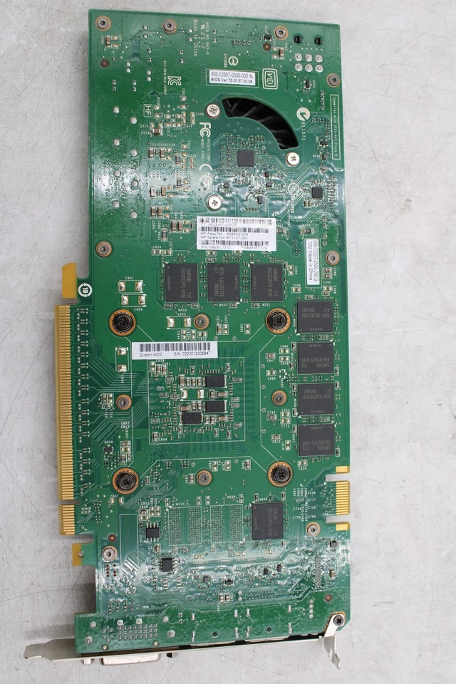 HP Nvidia Quadro 4000 2GB PCIe GDDR5 Graphics Card 671137-001 - Image 3 of 4