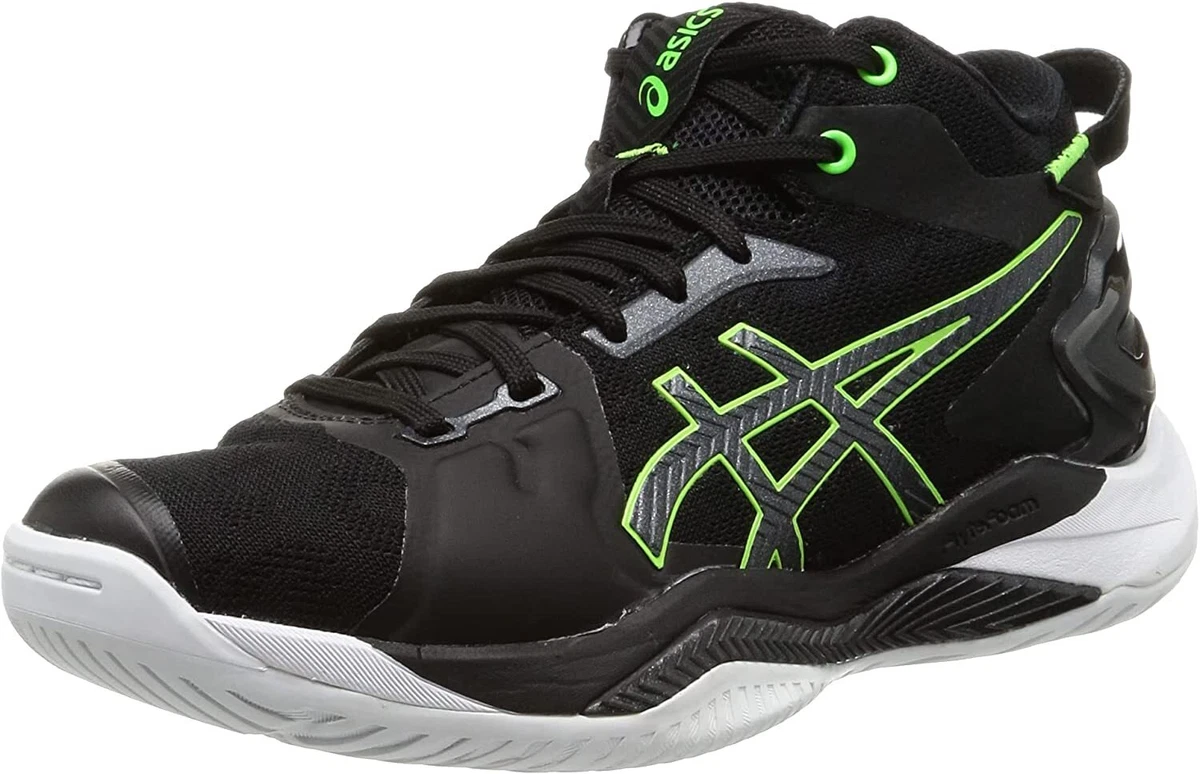 ASICS Basketball Shoes GELBURST 26 Black Green 1063A047 US8(26cm)