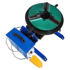 100KG 110V Adjustable Welding Positioner & 300mm Chuck Manually Flip DC motor