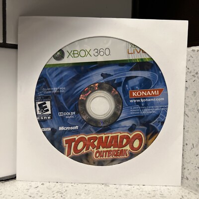 Tornado Outbreak (Microsoft Xbox 360, 2009) Disc Only - Tested Great - Fast Ship