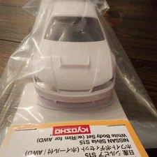 KYOSHO Mini-Z Nissan Silvia S15 White body Set with wheels AWD From Japan