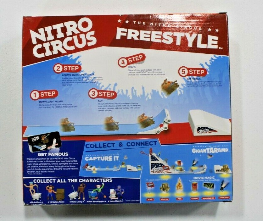 HexBug Nitro Circus World Famous Airbound Stunt Toys NEW