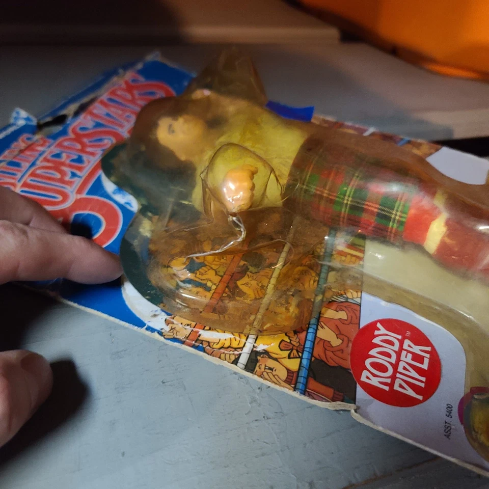 1985 LJN WWF WRESTLING SUPERSTARS RODDY PIPER - C-1.5 - Image 3 of 4