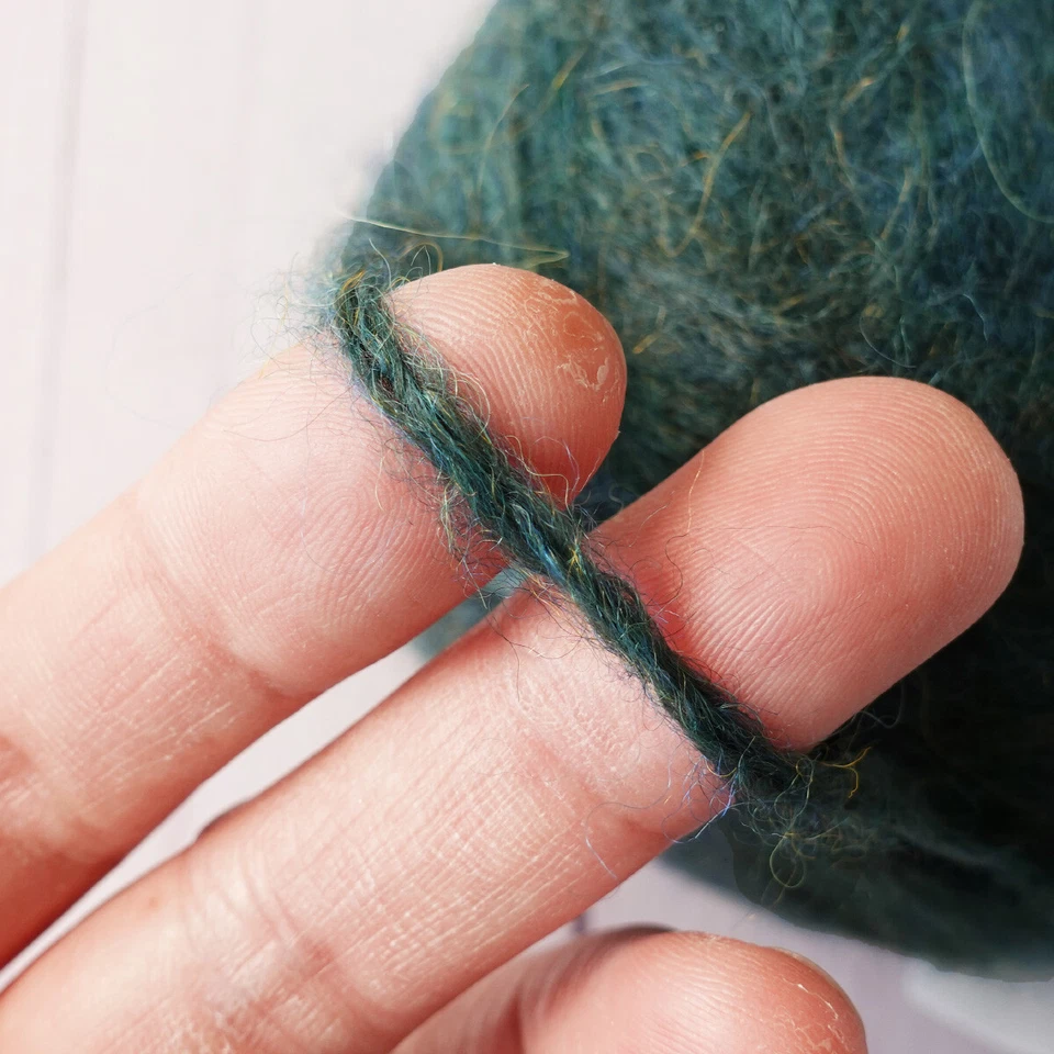 Lang Carina ~ Lot of 6 ~ #18 Teal ~ Alpaca ~ Gradient ~ Super Soft ~ Luxe - Image 4 of 4