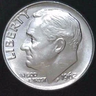 1962-P 10C Roosevelt Dime BU 90% Silver 24otc0124
