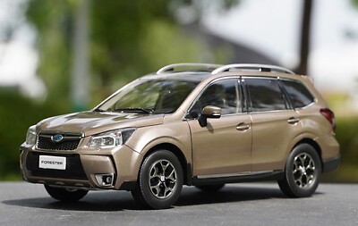 PAUDI 1/18 Scale Subaru Forester 2015 Copper Diecast Car Model Toy