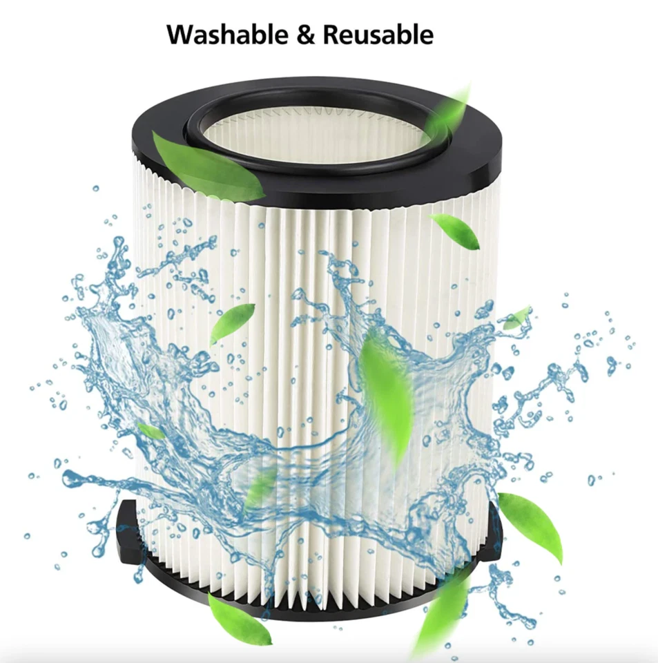 VF4000 Repuesto RIDGID Aspiradora Lavable en Húmedo/Seco Garaje Tienda Aspiradora Filtro Plisado Foto 4 de 4