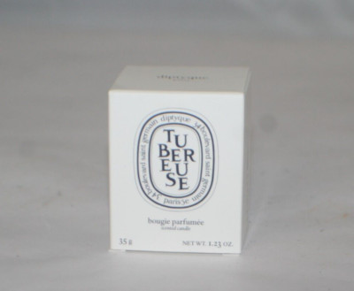 Diptyque Tubereuse (Tuberose) Scented Candle Mini Floral Family Scent 35G NIB