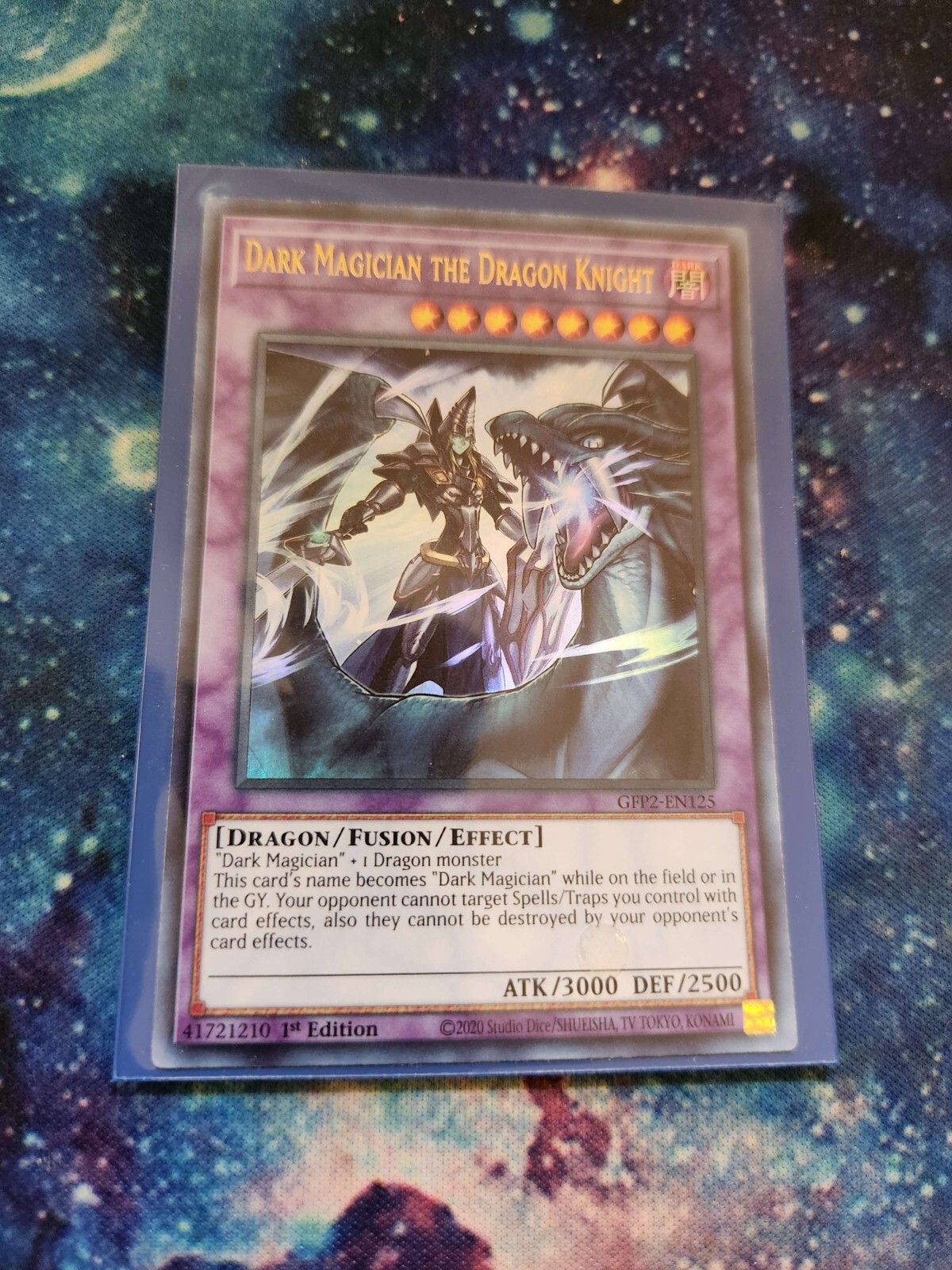 Dark Magician the Dragon Knight Ultra Rare 1st Edition Yu-Gi-Oh! TCG ...