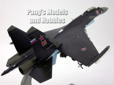 Su-35 (Su-27) Super Flanker Russian Air Force  1/72 Scale Diecast Model