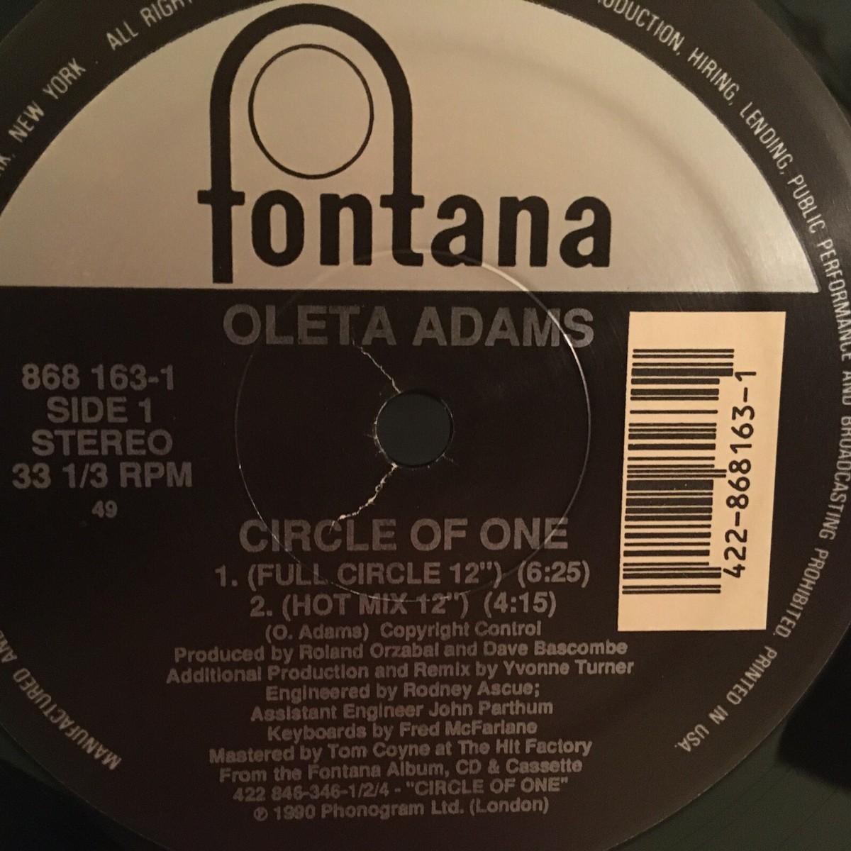 OLETA ADAMS 12