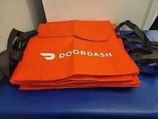 5  Large Insulated Hot Pizza Delivery Bag 19x19x6 Doordash With Carry Straps 